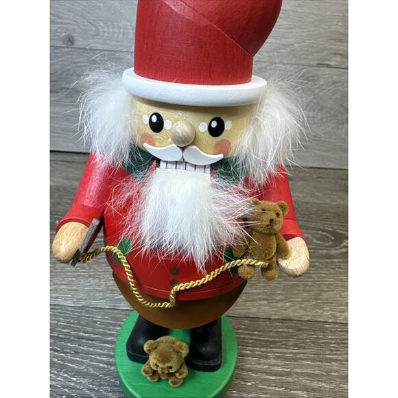 German nutcracker Santa original Erzgebirge 8.5” Richard Glaesser Seiffen - Picture 7 of 12